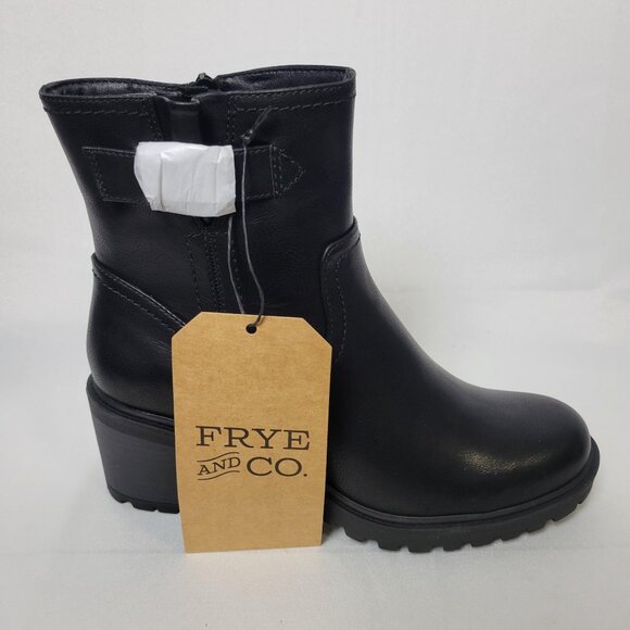 Frye and Co. Women's 10 Addison Black Ankle Chelea Boots NEW Vegan Boho Festival - Picture 1 of 8